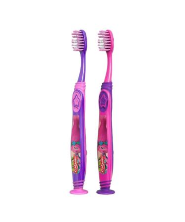 Colgate Kids Trolls Toothbrush - Extra Soft Bristles - 2 Count - Buy Online on GoSupps.com