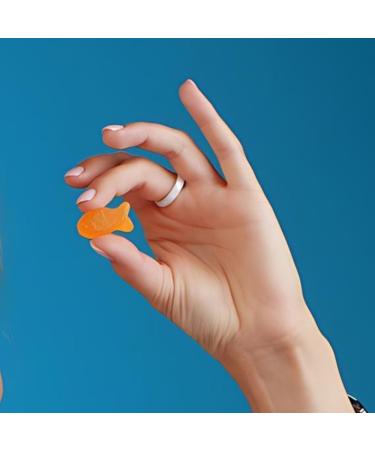 LIVS Omega 3 Gummies for Kids with Flaxseed Oil (Omega 3 6 9) | Brain Health Focus & Eye Support Supplements for Children | Non GMO Gluten Free Gummy Vitamin for Teens Heath | Orange Flavor - 50ct Orange 3 - Kids 50 Cou  - Buy Online on GoSupps.com