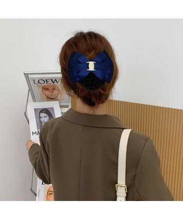 URFEDA Professional Hair Clip with Bow Women's Hair Clip Professional Hair Bun Cover Hair Clips Net Hair Net 3D Bow Bow Knot Decor Hair Clip Hair Net - Buy Online on GoSupps.com