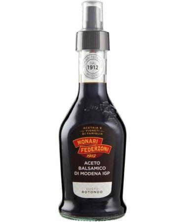  Felce Azzurra Monari Federzoni Balsamic Vinegar of Modena PGI Round Taste Spray Vinegar of Modena PGI Glass Bottle 250 ml + 1 x Free Felce Azzurra Talc Sachet 100 g Bag - Buy Online on GoSupps.com