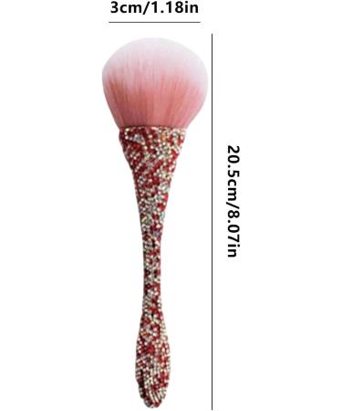 Nose Contour Brush Face Foundation Blush Brush Blending Liquid Cream Brush Travel Blush Brush Loose Powder Powder Brush with Soft Bristles Flexible Face Makeup Brush for Women Girls and Teens - Buy Online on GoSupps.com