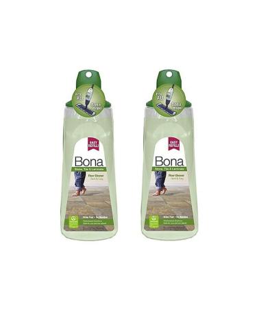 Bona 34 oz. Stone, Tile, and Laminate Floor Cleaner Cartridge, Pack of 2 2.13 Pound (Pack of 2) - Buy Online on GoSupps.com