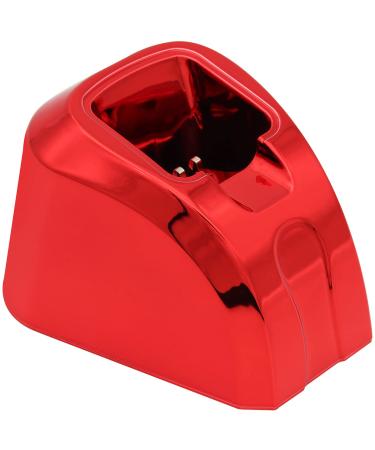 Hair Clippers Charging Stand Professional Clipper Charging Dock Storage Station Base for Wahl Cordless 5-Star Magic Clip Senior Sterling-4 Detailer Metal Edition Clipper (Gilded Red)