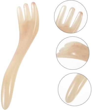 SESESFOUFU Kratzkamm Sleek Starrisus - Hair Growth Massager & Face Scraper 14.5x3cm Beauty Salon Accessory for Headaches - Buy Online on GoSupps.com