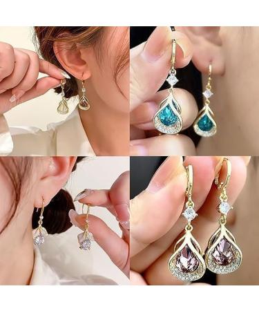 Shop Lymph Flow Magnetic Ring Earrings - Lymphatic Drainage & Acupuncture Jewelry for Women (Set of 3) - Buy Online on GoSupps.com