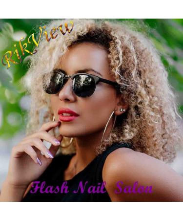 RikView Coffin Press on Nails: Long Pink Acrylic Nails with 3D Flowers - 24 PCS Glossy Fake Nails Set for Women - Buy Online on GoSupps.com