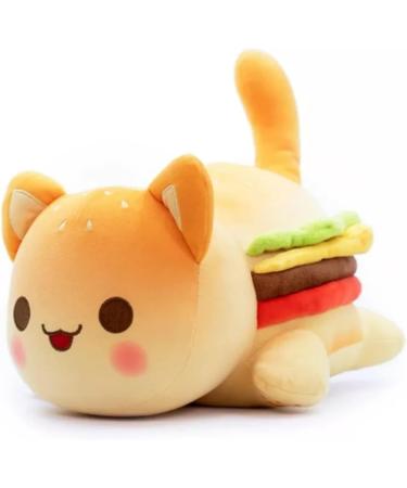 25cm Cute Aphmau Meows Cat Plush Toy Soft Meemeow Stuffed Donut Cat Plushes French Fry Cheeseburger Food Plush Doll Gifts (Dragon) - Buy Online on GoSupps.com