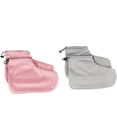 Healeved 2 Paires Cire et Accessoires de Paraffine pour Bain de Paraffine Prot ge-mains rose - Buy Online on GoSupps.com
