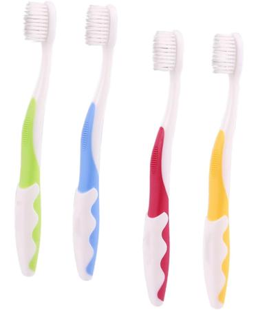 Ultechnovo 12-Pack Children's Toothbrushes - Gentle Oral Care for Babies & Kids | Tongue Cleaner & Pregnancy Safe - Buy Online on GoSupps.com