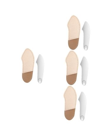 FOYTOKI 4pcs Face Foundation Spatula Cosmetic Makeup Palette Mixer Korean Makeup Silver Stainless Steel
