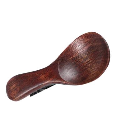 DRESSOOS Spoon Hairpin Alligator Hair Clip Spoon Hair Clip Wood Hair Clips Wood Barrettes for Women Fancy Barrettes for Women's Hair Clips for Hair Wooden Hair Clips Hair Clips for Styling