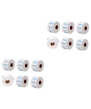Fomiyes 12 rolls disposable neck paper for hairdressing salons neck paper neck band Einweg-neck band.