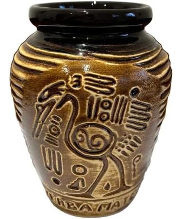Selecta Yerba Mate Tea Set | Complete Kit for Beginners | Natural Energy Drink with Guarana | Ceramic Bird Cup Gourd and Stainless Bombilla Included - Buy Online on GoSupps.com