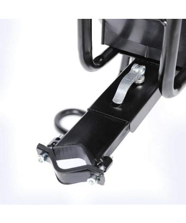 Gdrasuya10 Portable Front Mounted Baby Bike Seat | Lightweight Child Safety Seat with Padded Saddle and Foot Pedal - Buy Online on GoSupps.com