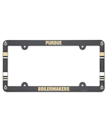 NCAA License Plate with Full Color Frame Purdue University