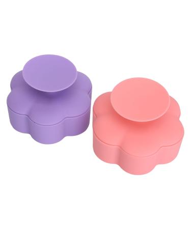 Makeup Brush Cleaning Mat with Color Removal Sponge Wet & Dry Silicone Cleaner Pad for Thorough Residue Removal Organize Brushes Compact & Portable