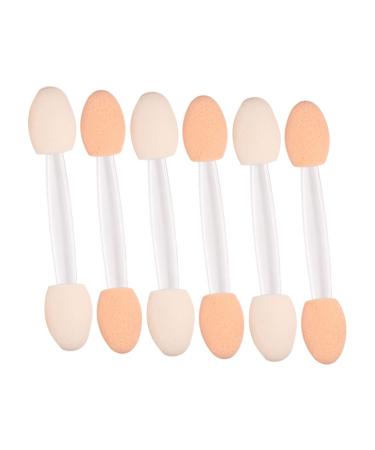 Healeved 30pcs Eyeshadow Brush Eye Shadow Sponge Make up for Face Makeup Brush White