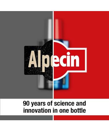 Alpecin Caffeine Liquid Hair Tonic 3x 200ml - Natural Hair Growth & Thickening for Men | Made in Germany - Buy Online on GoSupps.com