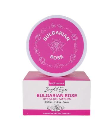 Under Eye Masks with Irish Sea Moss Bulgarian Rose & Hyaluronic Acid - 60 Eye Gels (30 Pairs) for Men & Women - Buy Online on GoSupps.com