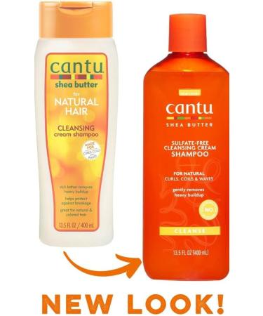 Cantu Sulphate Free Shampoo & Conditioner 12oz with Shea Butter Moisturizing Curl Activator Cream 12oz - Buy Online on GoSupps.com