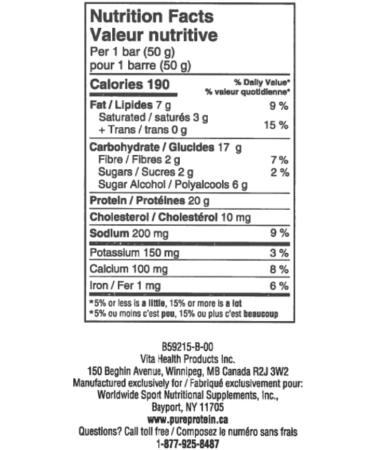 Pure Protein Bars Gluten Free Snack Bars Chocolate Peanut Butter 50 gram 6 Count & Bars Gluten Free Snack Bar Birthday Cake 50 gram 6 count - Buy Online on GoSupps.com