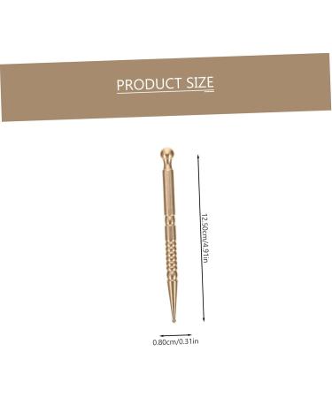 Buy Lurrose Beauty Stick Acupuncture Pen | Self-Massage Acupress Rod & Gua Sha Scraping Device | Pressure Point Relief | Metal Brass Acupuncture Rod for Body - Buy Online on GoSupps.com