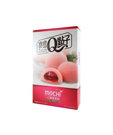 Tea Soul Mochi, cocoa and strawberry Typical Japanese Deli Package of 80 grams Tea Soul