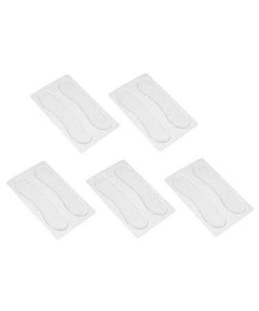 FRCOLOR 10pcs Anti-wear Heel Stickers Boots for Women with Heel Womens Black Boots Clear Heels Black Heels for Women Closed Toe S Back of Heel Cushion Liner Women's Gel Gel Chunky Heel