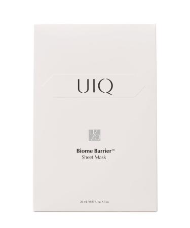 UIQ Biome Barrier Sheet Mask 5 Pack Facial Sheet Mask Korean skincare nourishing facial sheet mask