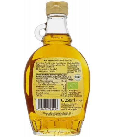  Pufai Alnatura Grade A Maple Syrup 250 ml - Buy Online on GoSupps.com