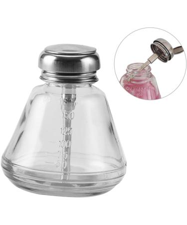 FOMIYES 1pc Down Pump Dispenser Cleanser Pump Bottle Makeup Remover Container Push down Liquid Dispenser Down Pump Bottle Push down Bottle Dispenser Empty Pump Travel Nail Glass Pump - Buy Online on GoSupps.com