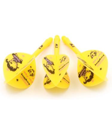 CUESOUL ROST Integrated Dart Shaft and Flights - Set of 3 pcs, Black Scorpion, Pear-Teardrop Shape - Buy Online on GoSupps.com