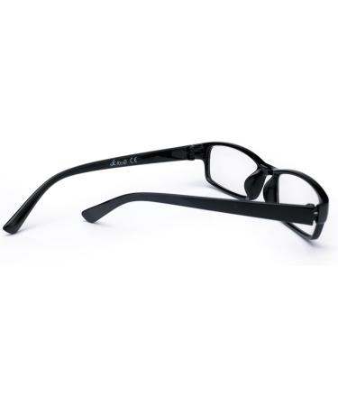 4sold Slim Retro Reading Glasses - Black & Dark Brown (+1.5 +2.0 +2.5 +3.0 +3.5 +4.0) | International Shipping Available - Buy Online on GoSupps.com