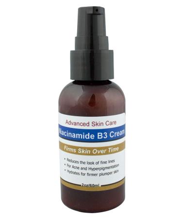 Niacinamide & Bearberry Face Serum Cream 5% Vitamin B3 Cream Bearberry Extract 2.oz- Anti Aging Acne Hyperpigmentaion antioxidant 2.0 Fl.oz
