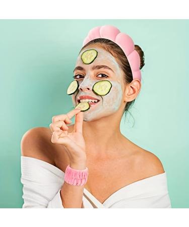 MUZOXEN Velvet Spa Headband for Face Washing and Makeup - Purple - Buy Online on GoSupps.com