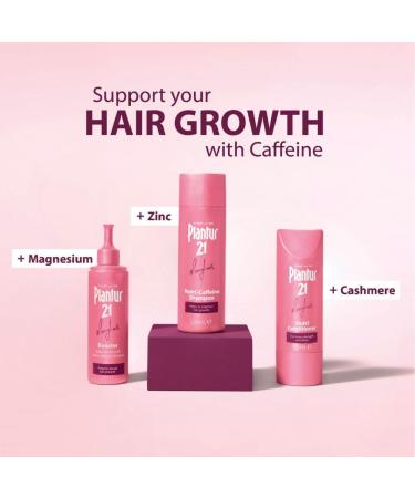 Plantur 21#longhair Caffeine Shampoo for Long and Brilliant Hair 2x 200ml | c | No Silicones No Parabens | Energy Kick for Hair Roots 200 ml (Pack of 2) - Buy Online on GoSupps.com