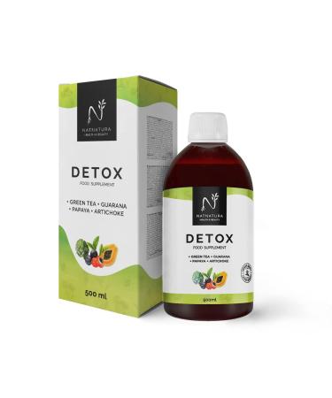 DETOX SLIMMING. Powerful slimming and natural diuretic DETOX CLEANSER natural with red fruit taste 500ml NATURE HEALTH & BEAU