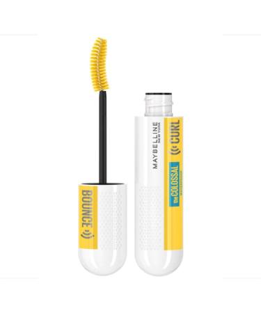 Maybelline New York Colossal Curl Bounce Mascara in 02 Very Black Waterproof waterproof mascara 24 hour hold - Buy Online on GoSupps.com