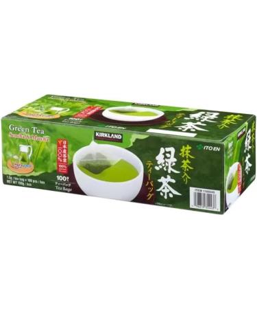 RKBROTHERS Kirkland Signature Green Tea Matcha Blend 100 Tea Bags (Pack of 2) - Buy Online on GoSupps.com