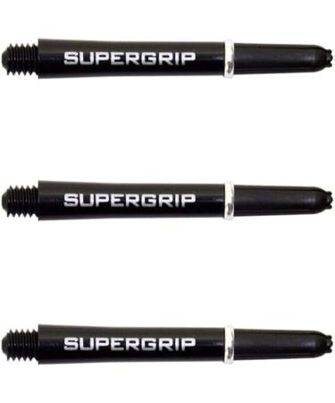 Art Attack Harrows Supergrip Tweenie Dart Shafts - Black & Silver (3 Sets) - Buy Online on GoSupps.com