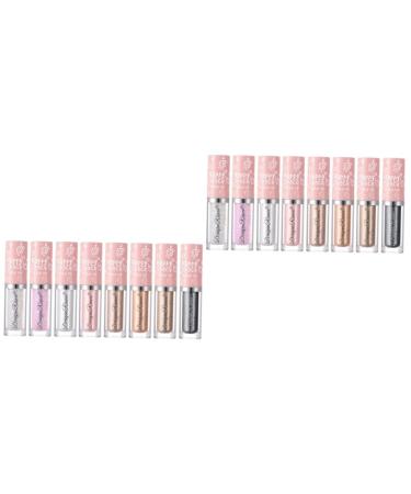 FOMIYES Eyeshadow Bling 16 Pcs Eye Shadow Eyeshadow Makeup Supplies Eye Makeup Women Makeup Tools Miss Brighten Accessories