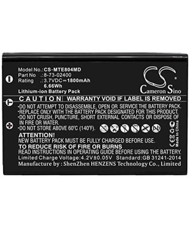 Replacement Battery for Otometrics AccuScreen TE 8-04-13900 & Madsen AccuScreen 1770-9672 | 1800mAh International Shipping - Buy Online on GoSupps.com