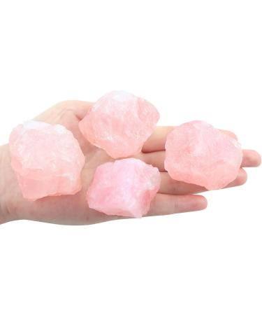 Buy Xiannvxi 2 Rose Quartz Stone Set - 100% Natural Crystal Water Stones for Healing & Meditation - 4pcs Premium Quality - Buy Online on GoSupps.com