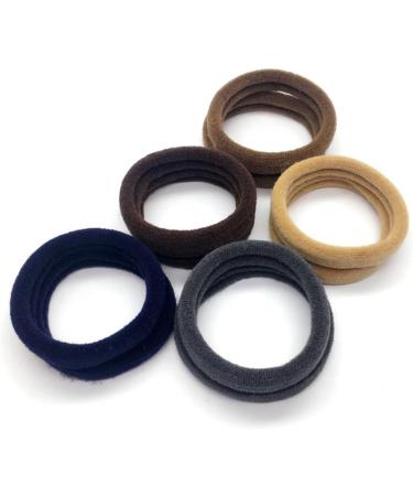 FRCOLOR Elastic Hair Bands Hair Rope Ponytail Holder Hair Ties Fabric Seamless - Buy Online on GoSupps.com