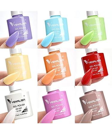 Gel Nail Polish 7.5ml Upgraded High Pigmentation Funny Bunny Glitter Gel Lacquer Nail Art Manicure Nail Gel Polish - (Color: 728) - Buy Online on GoSupps.com