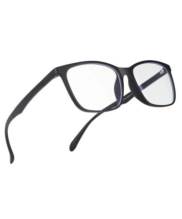 Chuertech blue light filter glasses anti blue glasses PC gaming glasses anti -blue rays to relieve eye fatigue anti -flashing glasses for women and men black