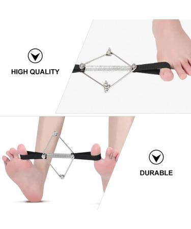 DOITOOL Bunion Big Toe Strap - Bunion Toe Straightener & Splint for Hallux Valgus - Adjustable Alignment & Hammer Toe Support - Black - Buy Online on GoSupps.com