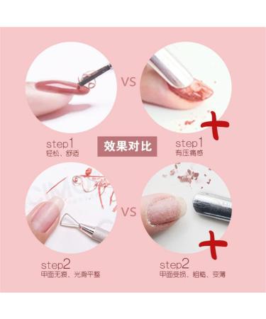 Stainless Steel Cuticle Pusher Triangle Cuticle Peeler Scraper Remove Gel Nail Polish Nail Art Remover Tool Silver Practical and Popular Attractive - Buy Online on GoSupps.com