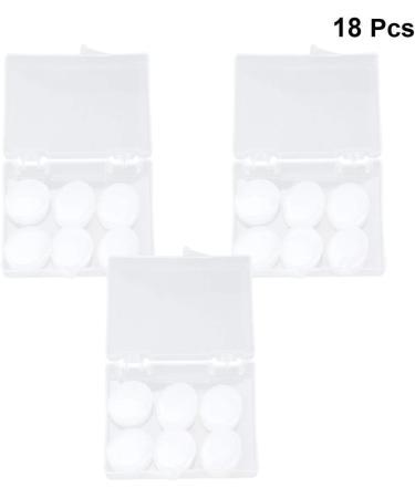 EXCEART 18pcs Silicone Ear Plugs for Swimming | Premium Ear Buds for Kids & Adults - White - Buy Online on GoSupps.com