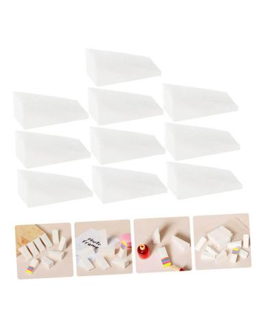 FOMIYES 20pcs Nail Sponge - Professional Makeup & Nail Art Transfer Wedges | French Nail Tool & Stamping Sponge for Perfect Manicures | White Cosmetic Supplies - Buy Online on GoSupps.com